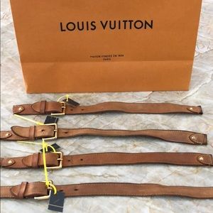 Authentic Louis Vuitton Galleria straps handles